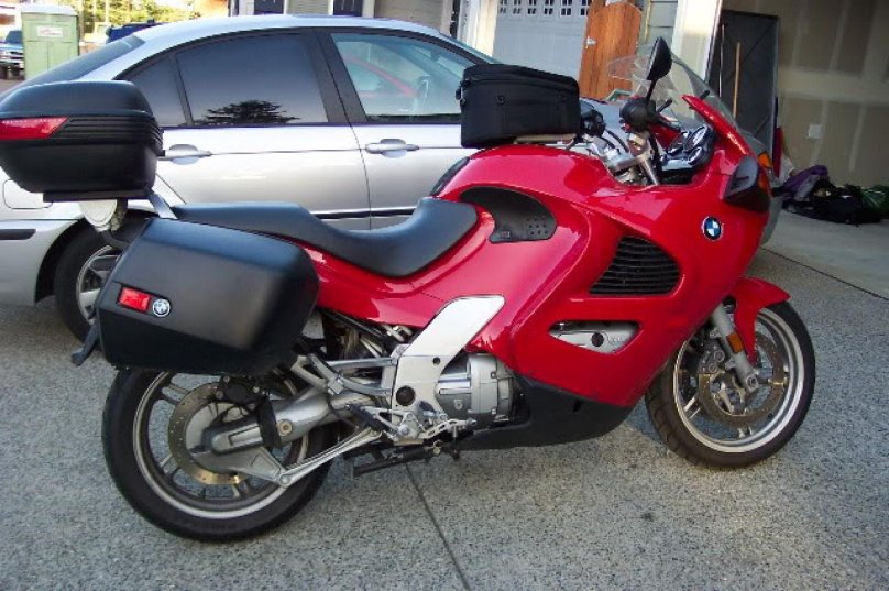 BMW k1200rs красный