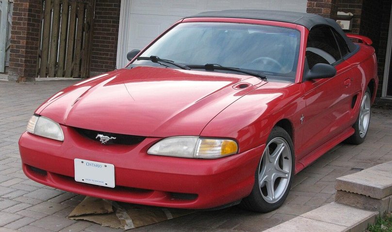 Ford, 1995, зеленый