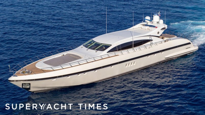 Яхта Mangusta 110