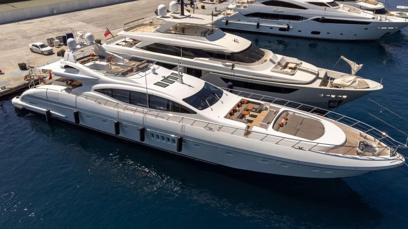 Яхты олигархов э́