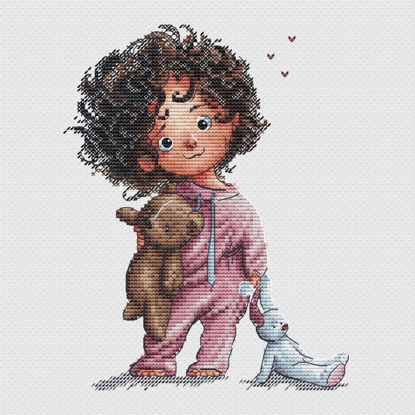 Вышивка крестом Матильда