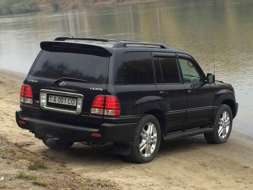Лексус lx470 2006 черный