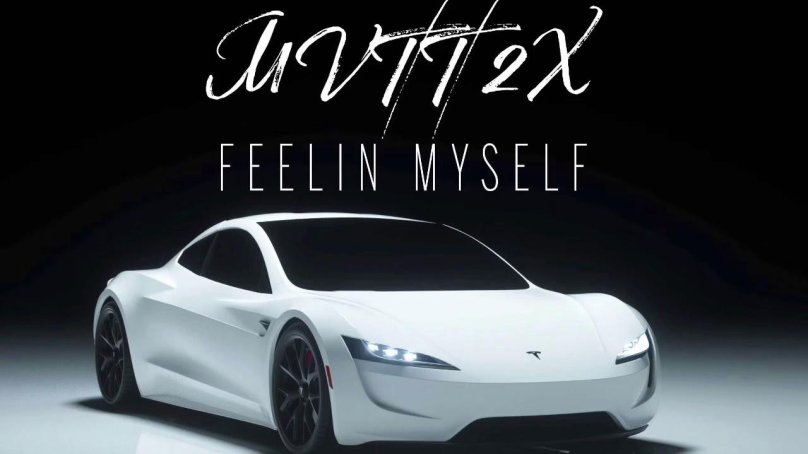 Tesla Roadster белая