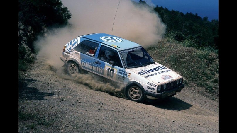 Volkswagen Golf mk2 ралли