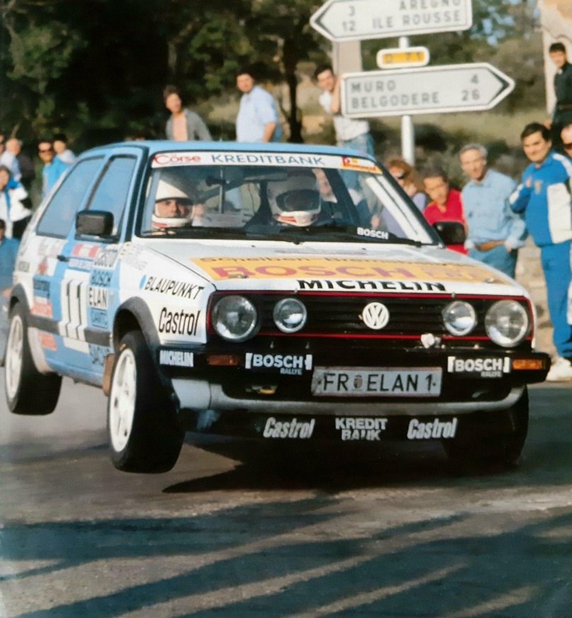 Гольф 2 ралли