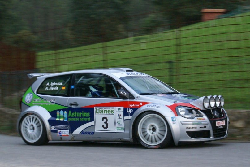 Раллийный Volkswagen Golf