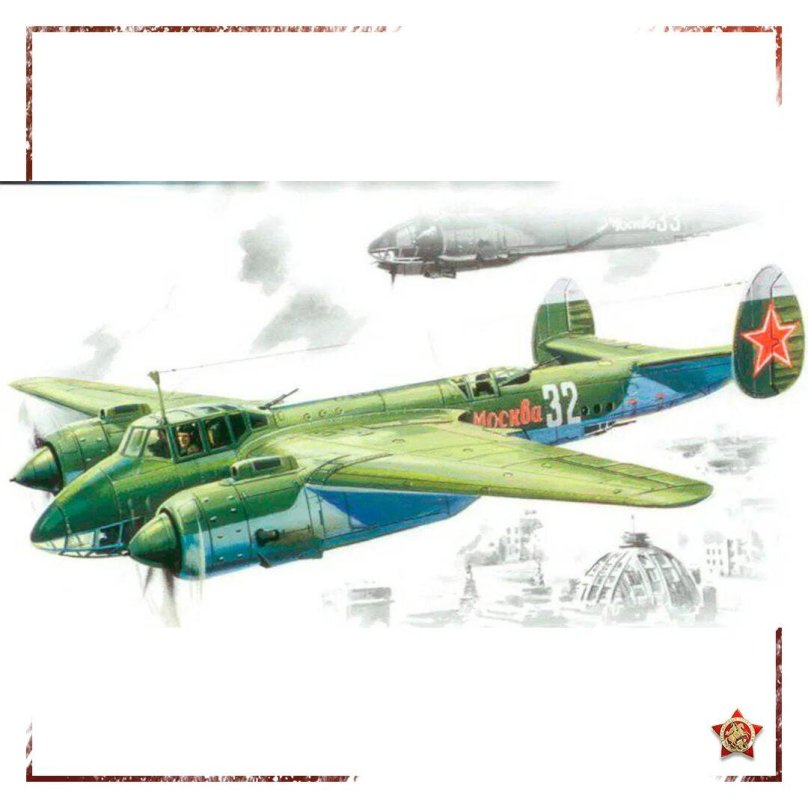 Советский бомбардировщик ту-2с