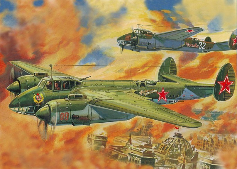 Бомбардировщик второй мировой СССР ту2