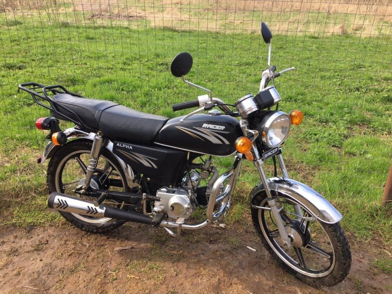 Мопед Альфа рейсер 50