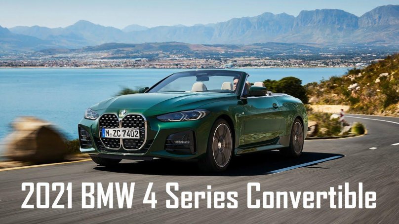 БМВ 4 кабриолет 2021