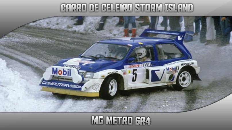 MG Metro 6r4 Rally