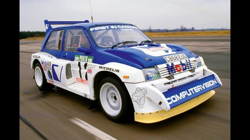 MG Metro 6r4 Rally