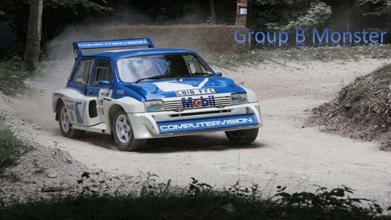MG Metro 6r4 Group b