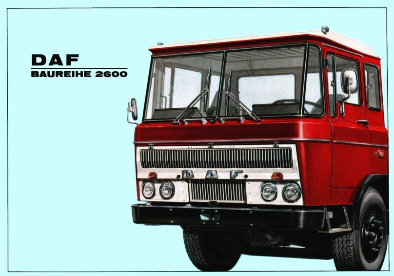 DAF 2600 кабина