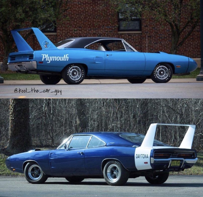 Dodge Charger Daytona Plymouth Superbird