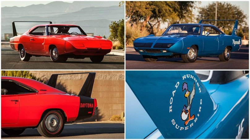 Plymouth Superbird и dodge Daytona