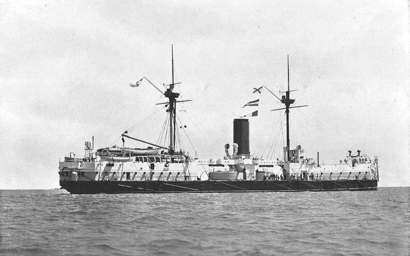 Броненосец Колоссус 1886