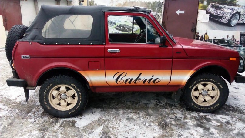 Нива кабриолет Заводская
