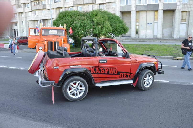 Лада Нива кабриолет 2021