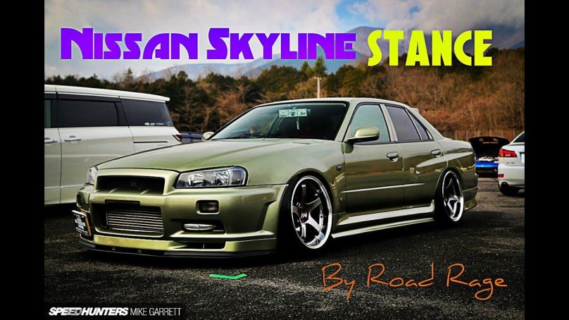 Nissan Skyline r34 седан