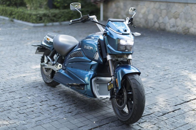 Электро круизер мотоцикл