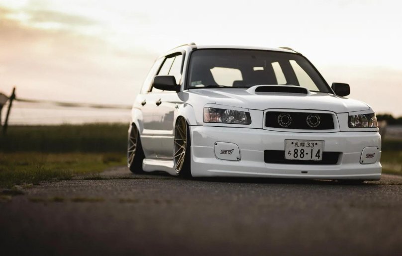 Subaru Forester sg5 stance