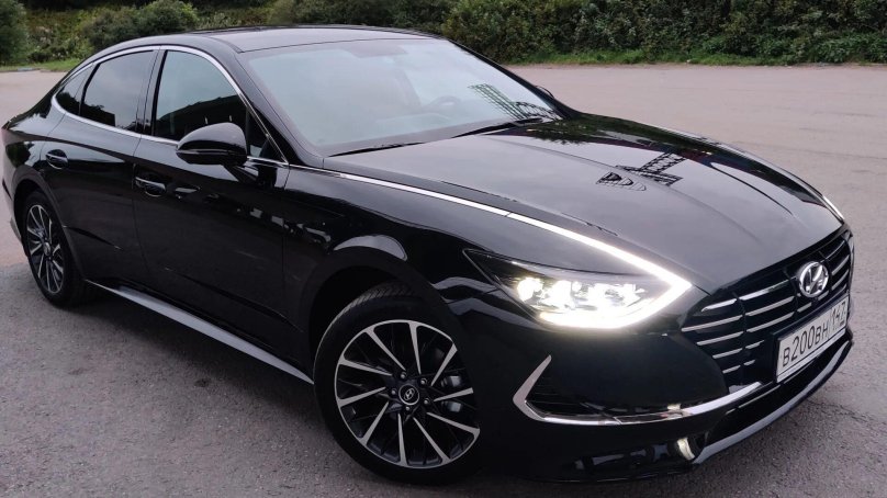 Хендай Соната 2021 черная