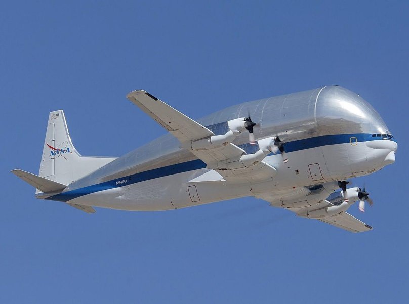Aero Spacelines super Guppy транспортный самолёт