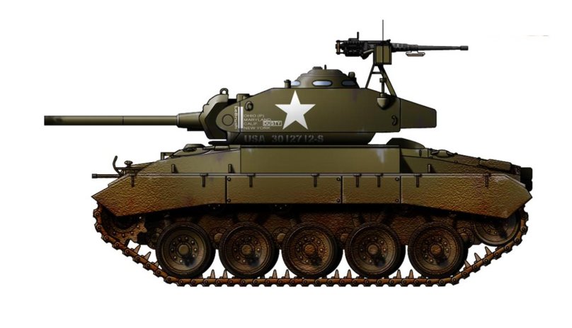 Танк m24 Chaffee