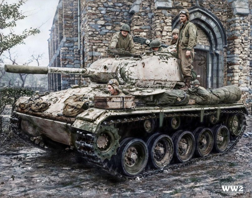 Танк м24 Чаффи СССР