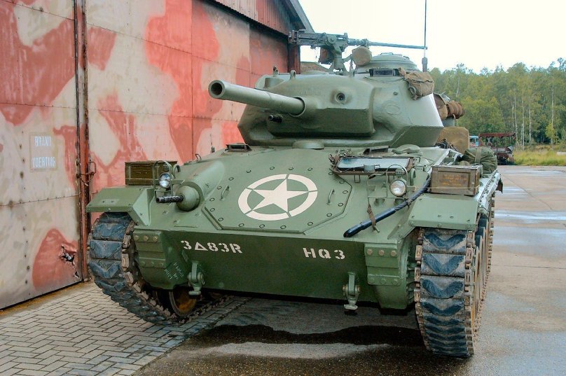 Легкий танк m24 «Чаффи»