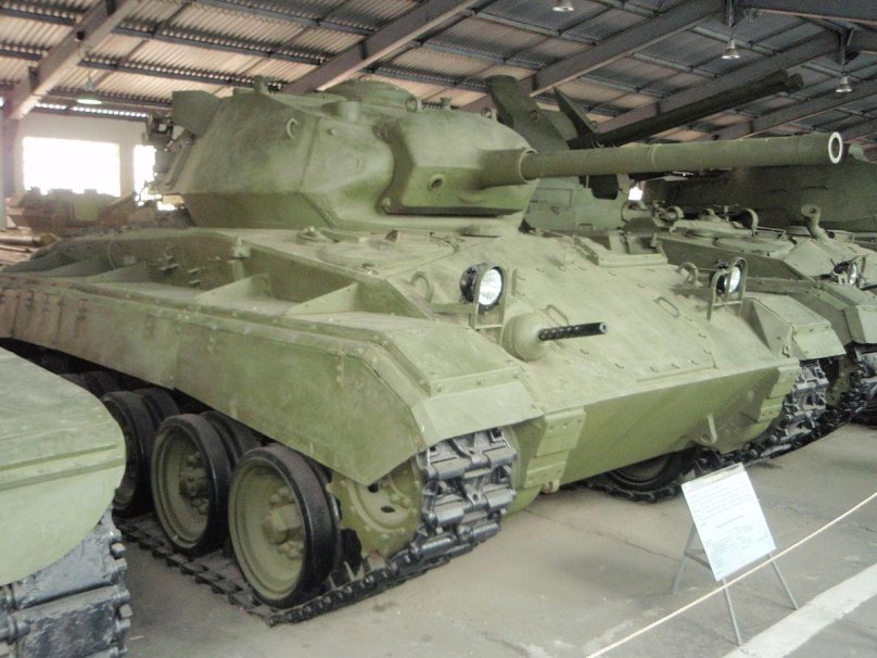 Легкий танк м24 General Chaffee