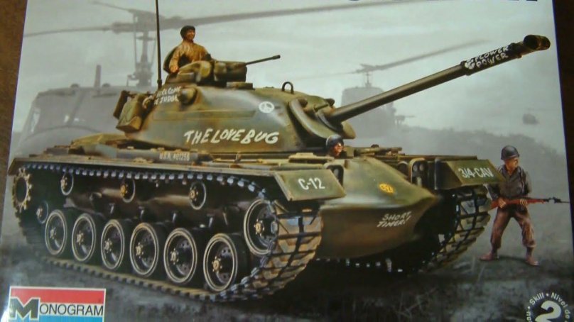 Танк м-48 Паттон