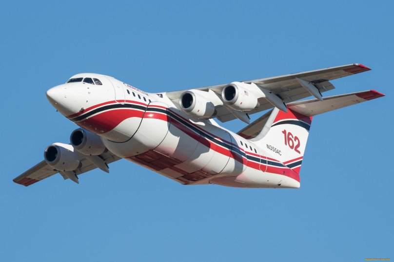 Avro rj85 самолет