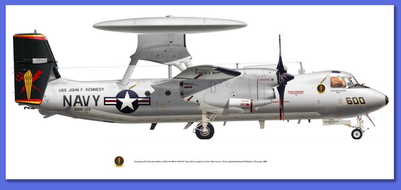 Самолет ДРЛО E-2 “Hawkeye”