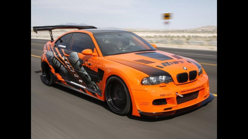 BMW m3 e46 Orange