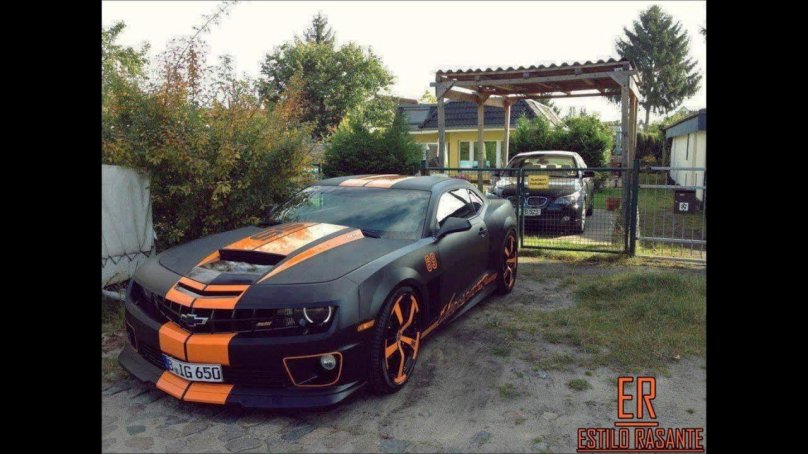 Тюнингованная Chevrolet Camaro
