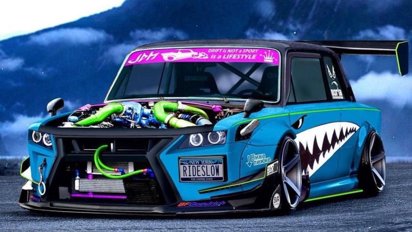 ВАЗ 2106 Monster Energy