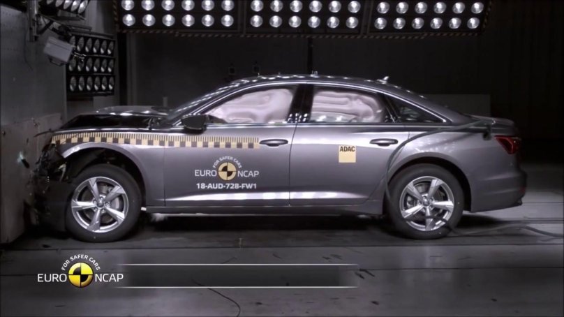 Краш тест Audi a6 Euro NCAP