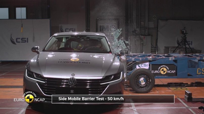 Краш тест Volkswagen Arteon