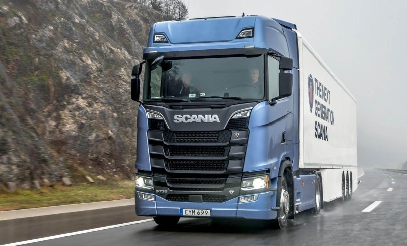 Грузовик Scania s730