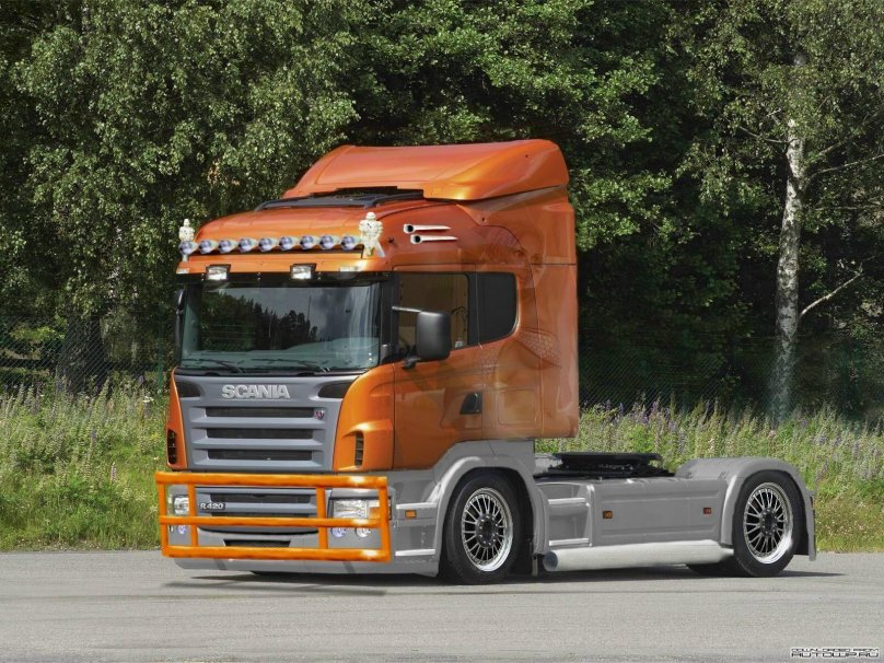 Тягач Скания r420