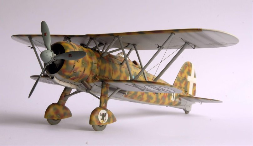 Итальянский истребитель Фиат CR.42 "Фалько" ("Сокол")