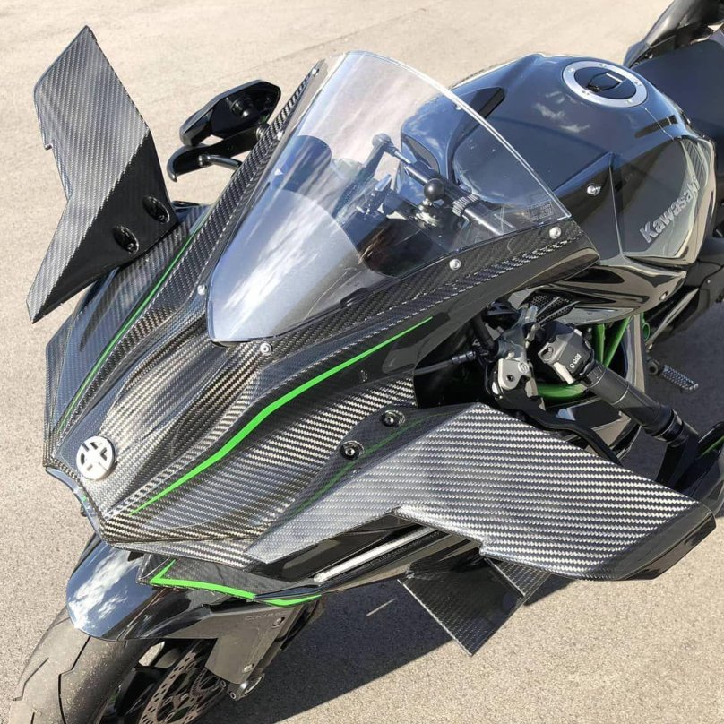 Кавасаки ниндзя h2 карбон