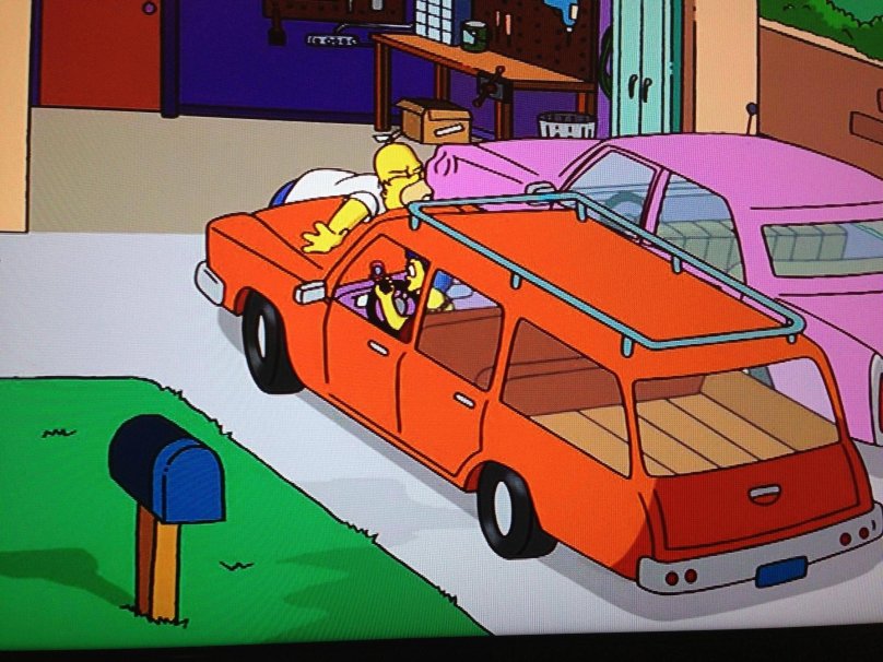 Машина АПУ из Симпсонов