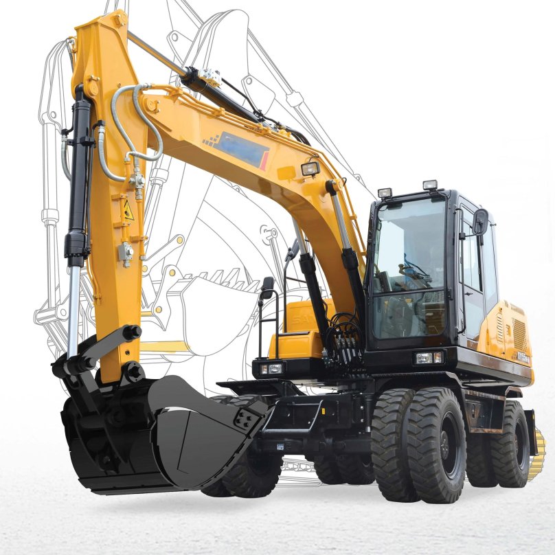 Sy155w экскаватор