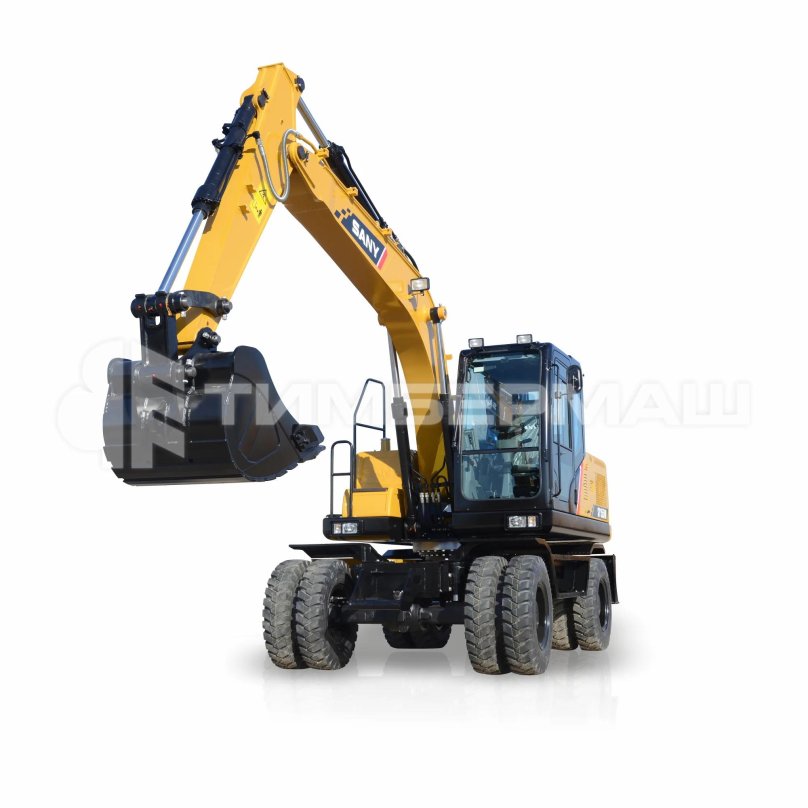 Sy155w колёсный экскаватор