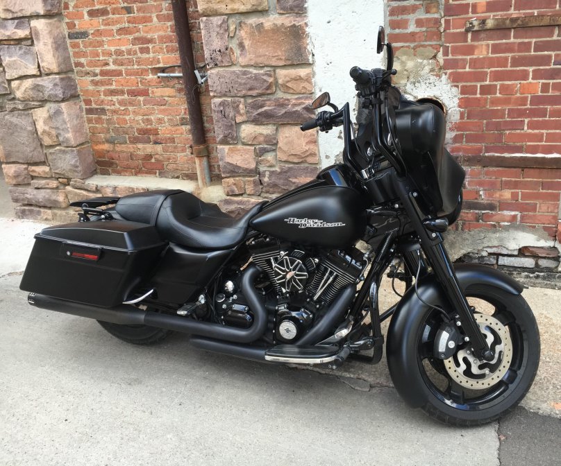 Harley Davidson Street Glide Black