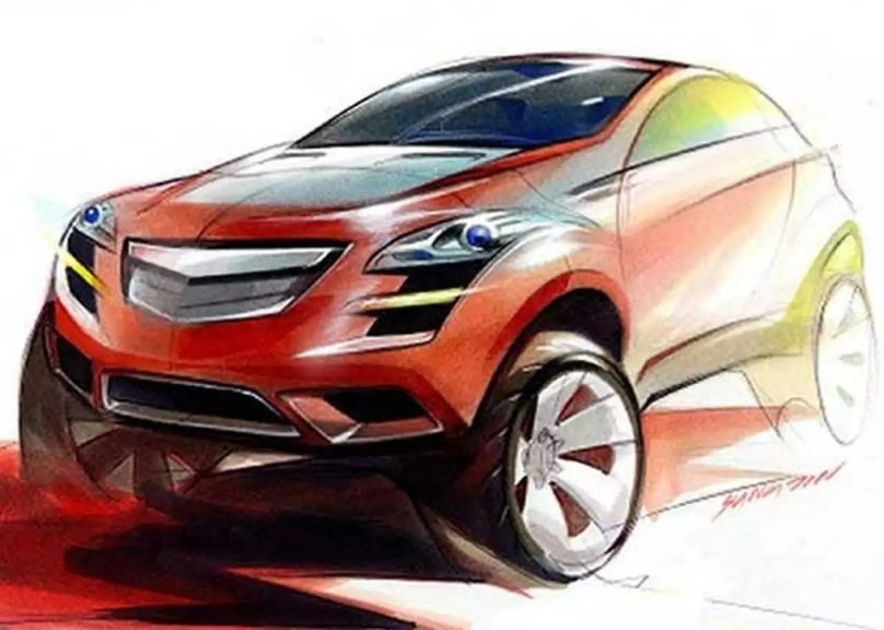 Автомобильный скетчинг