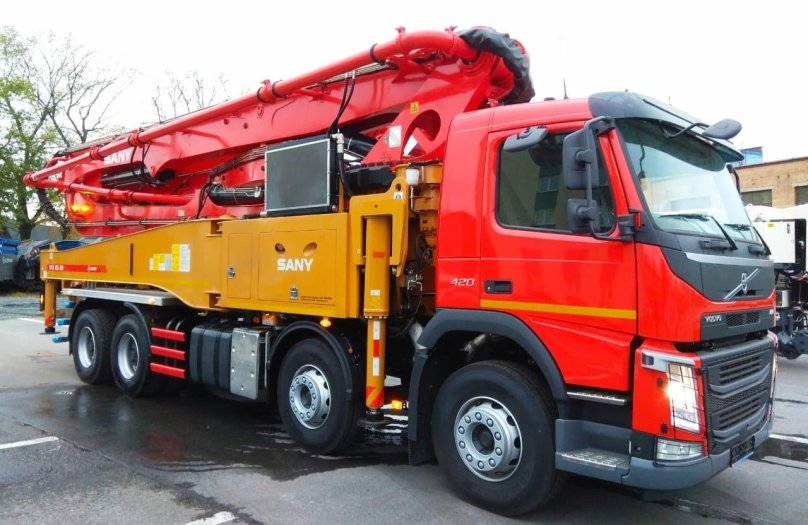 Автобетононасос sany syg 43